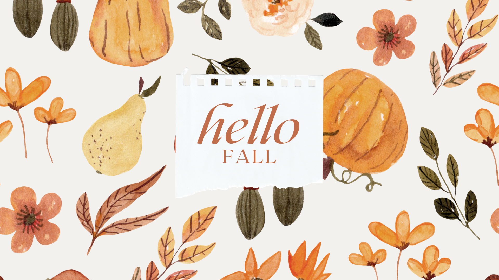 Hello Fall