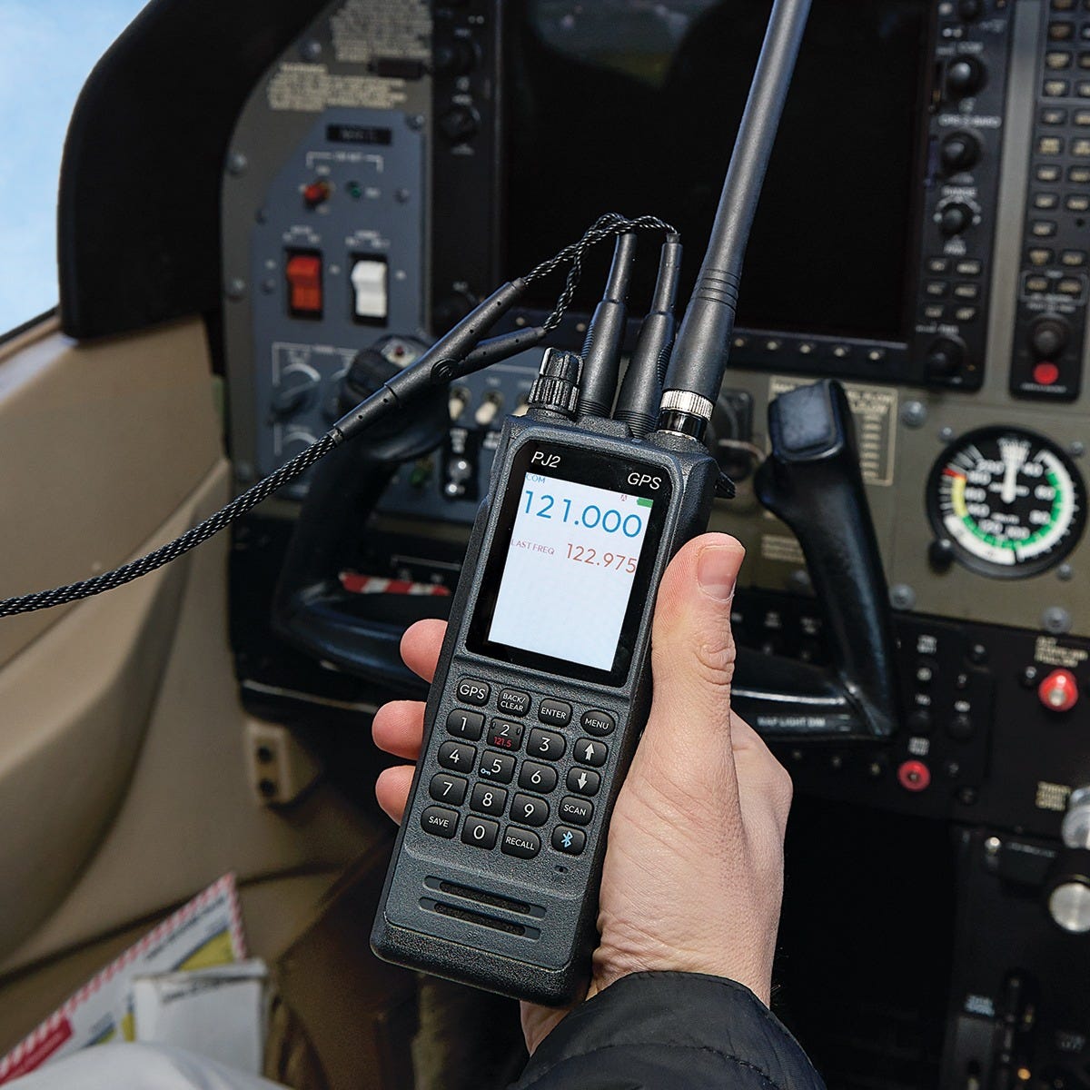 Sporty’s Introduces PJ2 GPS: The Next Evolution of Handheld Aviation Radio