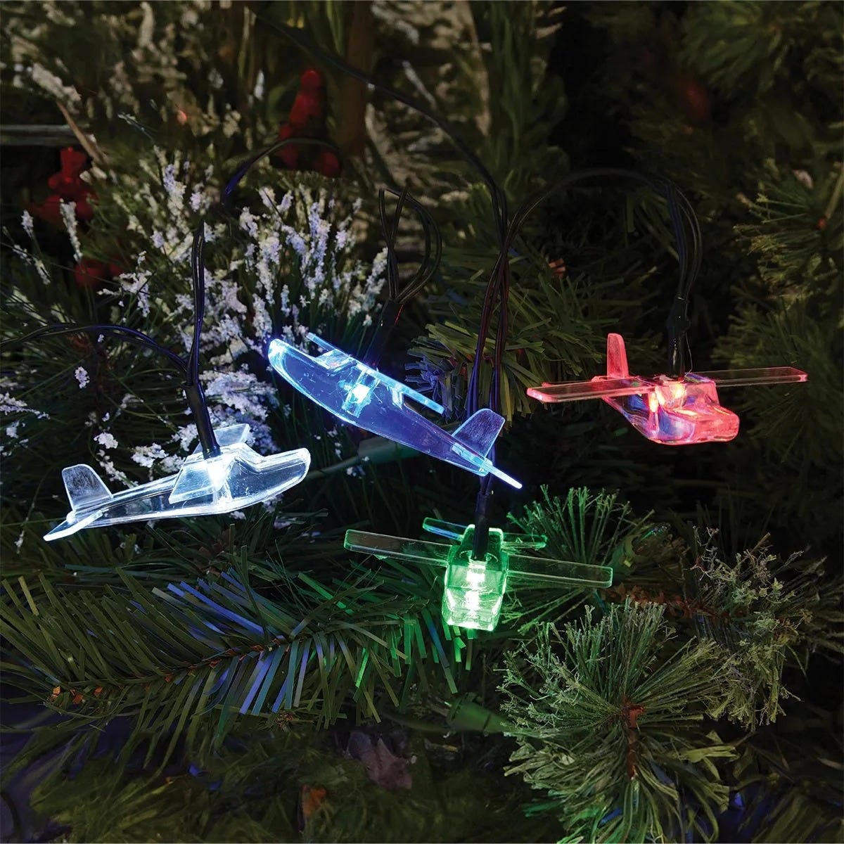 Add a Unique Touch to the Holidays with Aviation Christmas Lights