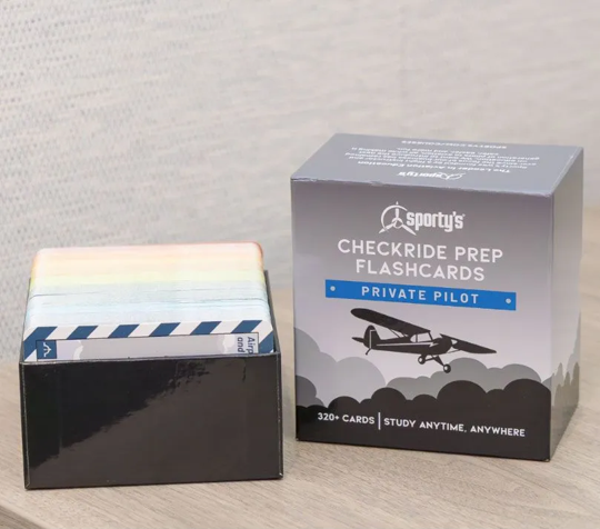 Sporty’s Introduces Private Pilot Checkride Prep Flashcards