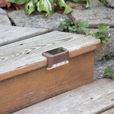 Solar LED Deck Lights (set of 4)