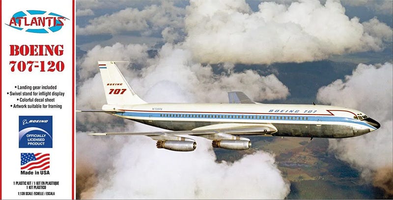 Boeing 707-120 Model Kit