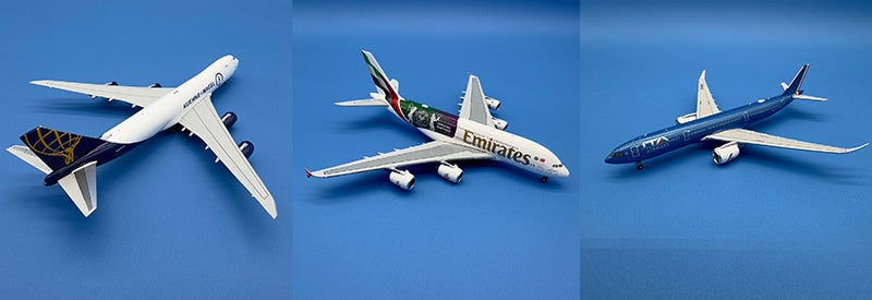 400 scale various die-cast models