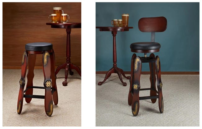 Propeller Bar Stools