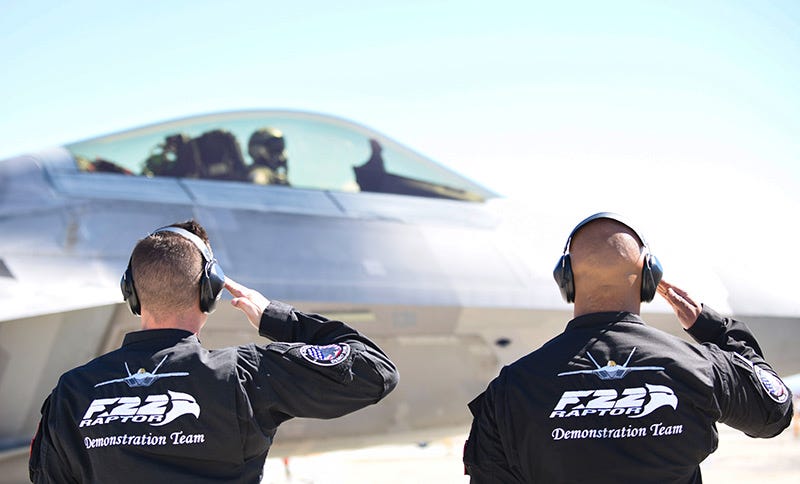 F22 Raptor Demonstration Team