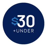 $30 and under