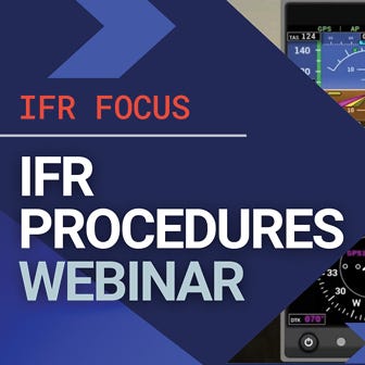 webinar replay: ifr procedures - leverage the ifr system