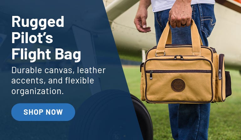 The Rugged Pilot’s Flight Bag