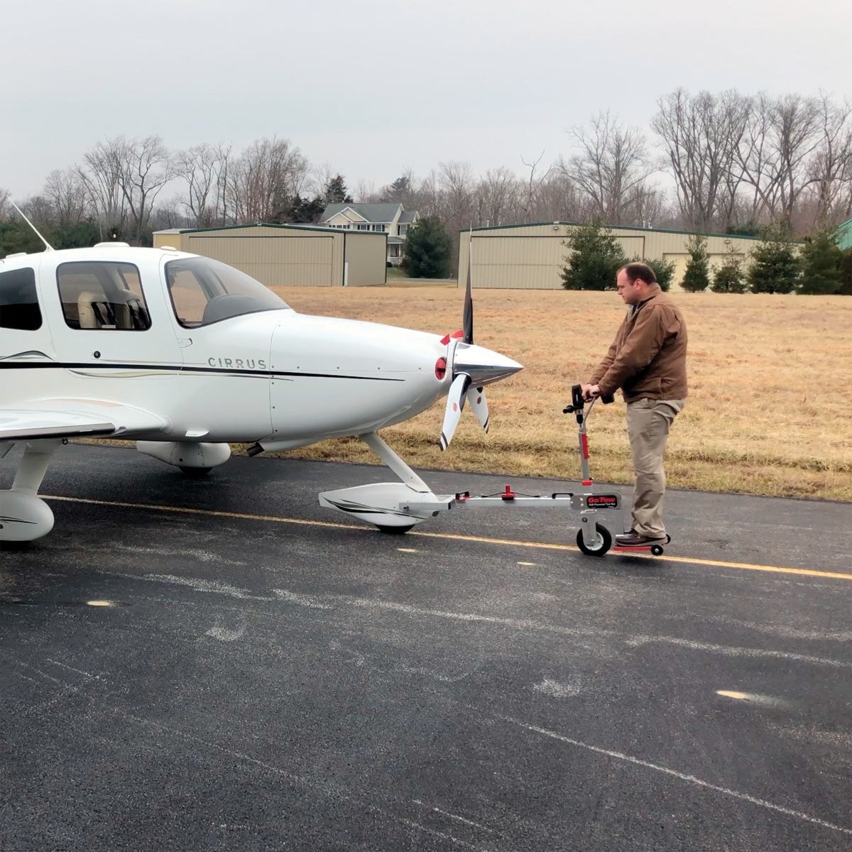 GoTow Drill Powered Tow Bar from Sporty's Pilot Shop