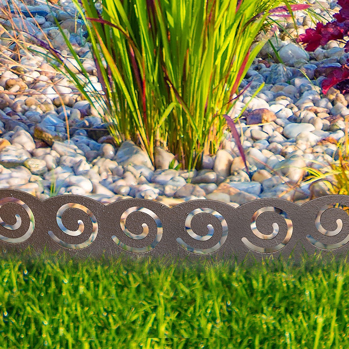 Decorative Metal Landscaping Edging from Sportys
