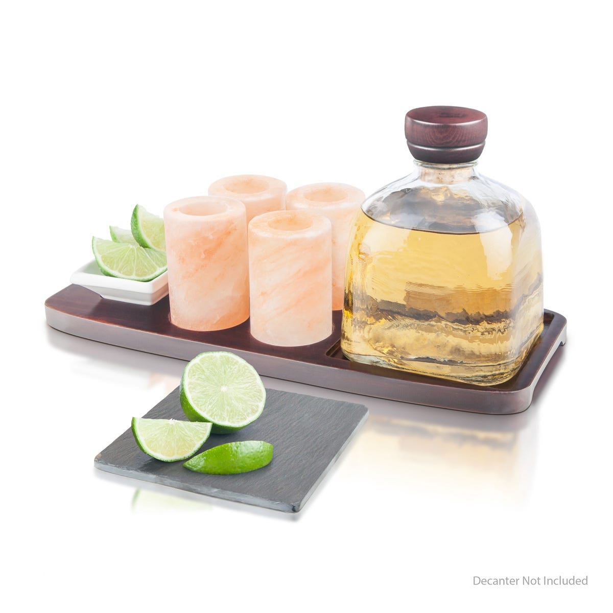 Himalayan Salt Tequila Shot Glasses with Tray from Sportys Preferred