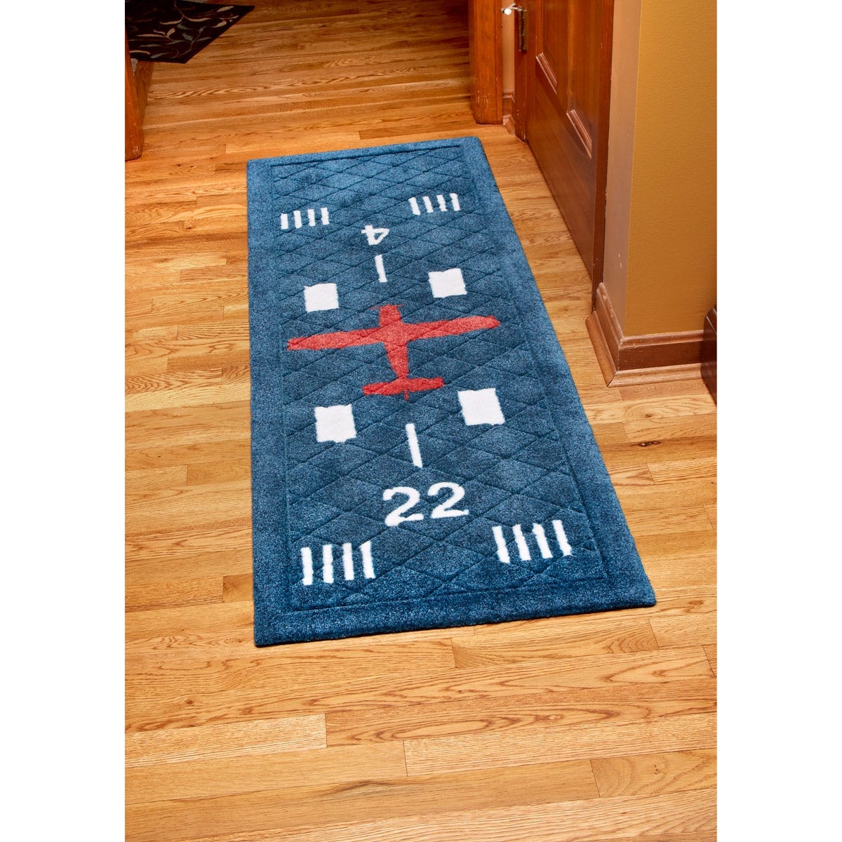 Runway Hallway Premium Plush Runner from Sporty's Wright Bros Collection
