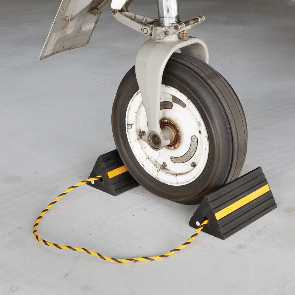 Rubber Wheel Chocks Chocks Aircraft Supplies from Sporty's Pilot Shop