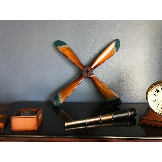 4Bladed Wooden Propeller from Sporty's Wright Bros Collection