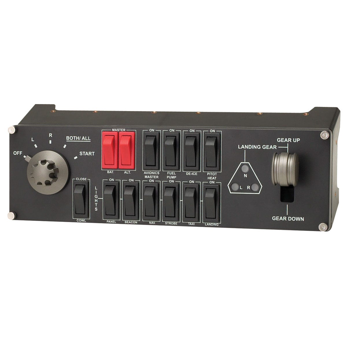 Pro Flight Switch Panel for Flight Simulator from Sporty's Pilot Shop