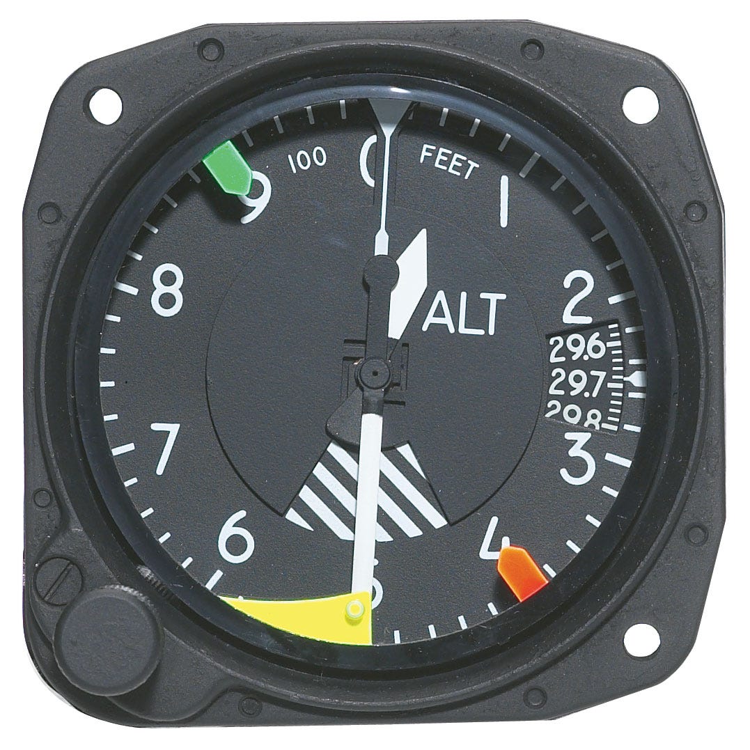 Altitude Alert Indicator (2 7/8 in. dia.) from Sporty's Pilot Shop