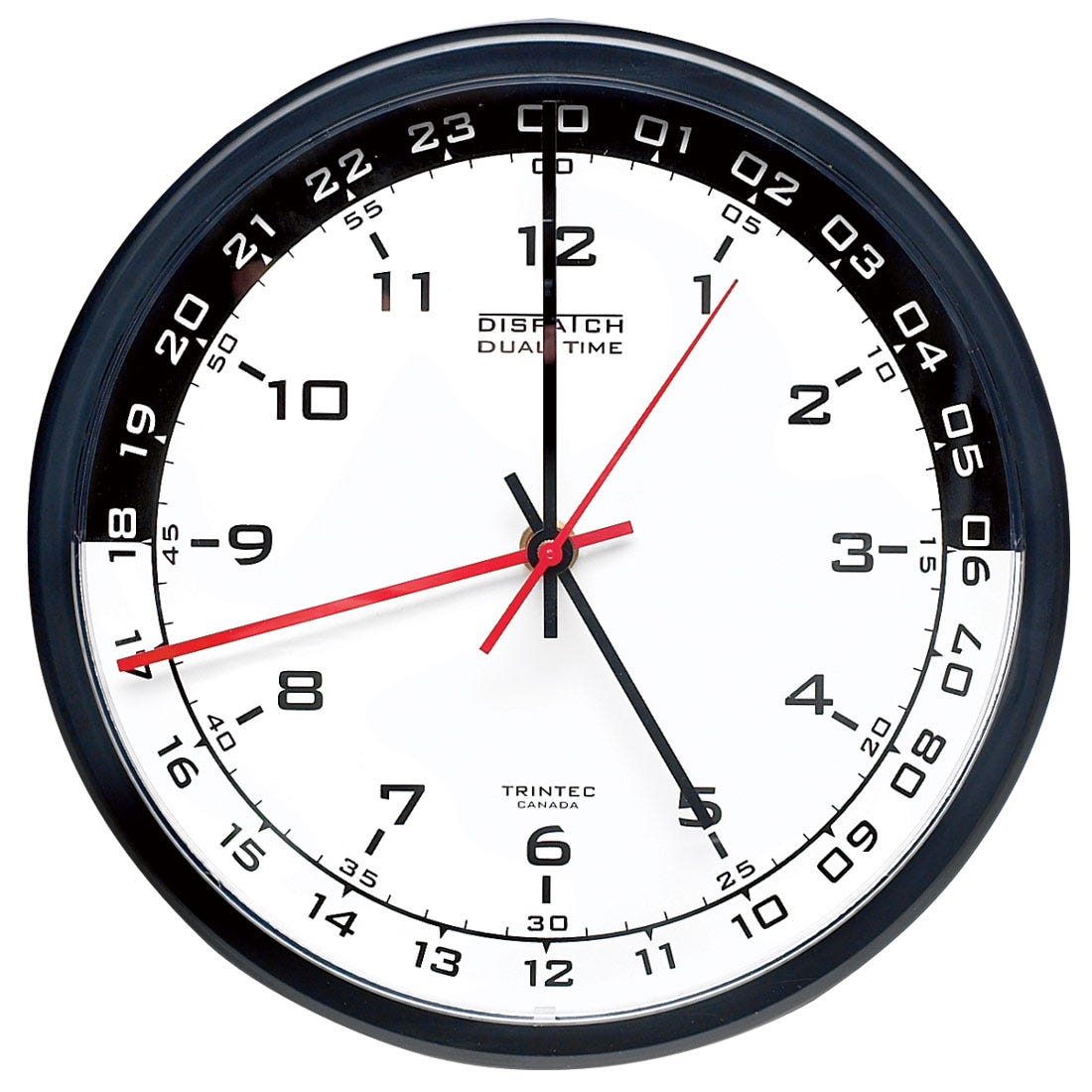 DualTime FBO Clock Aircraft Supplies from Sporty's Pilot Shop