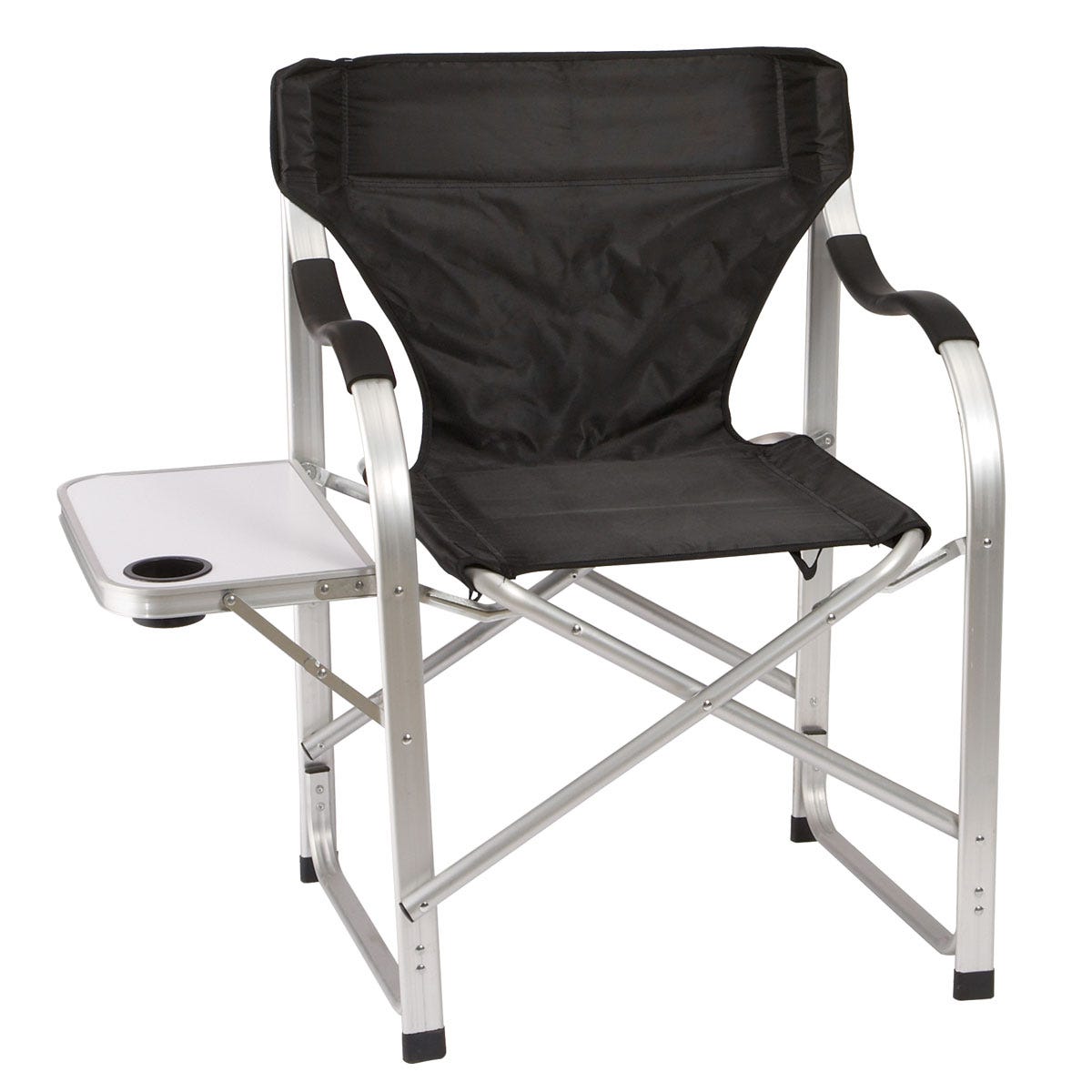 Heavy Duty Collapsible Lawn Chair (Black) - from Sportys Preferred Living