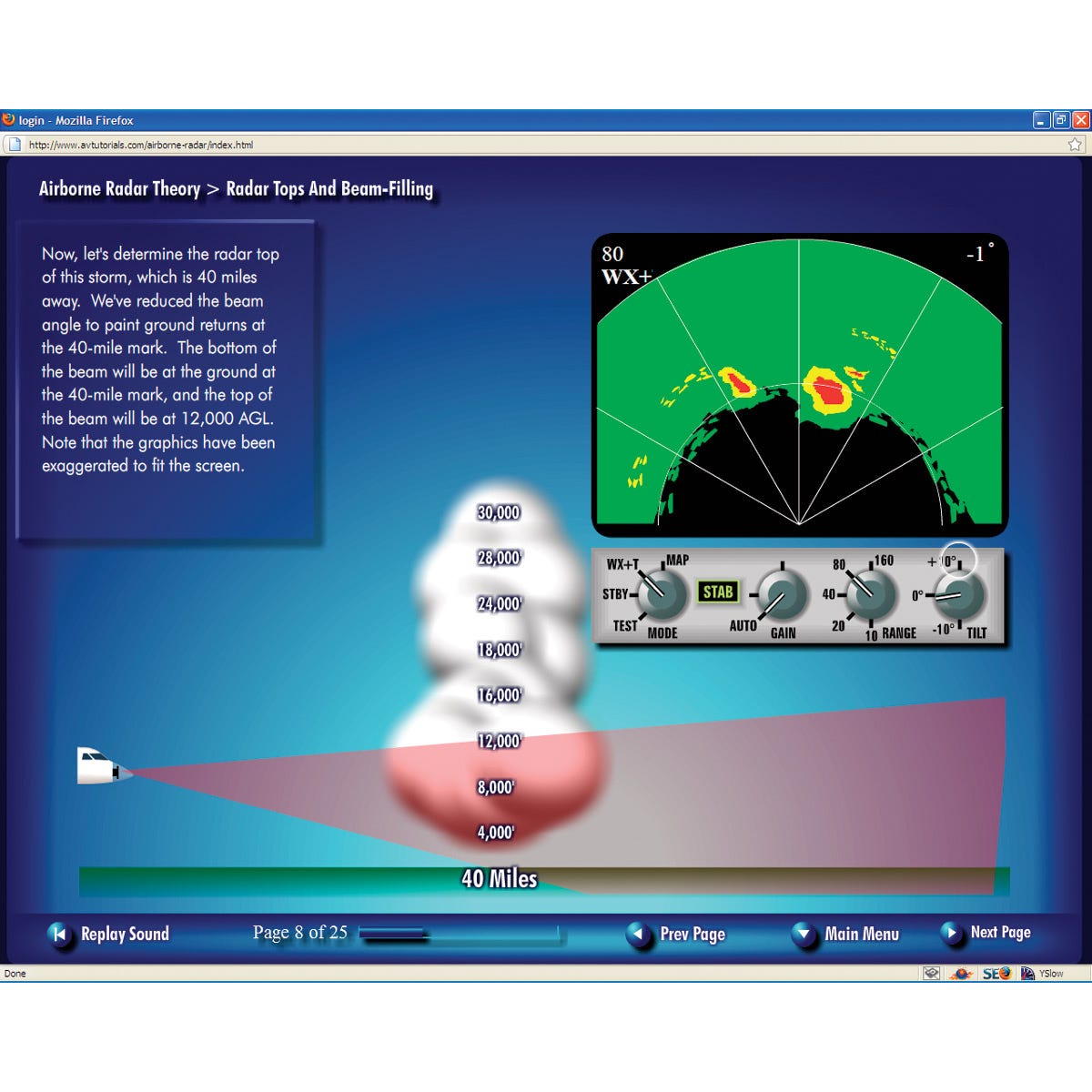 Airborne Radar Training Course from Sporty's Pilot Shop