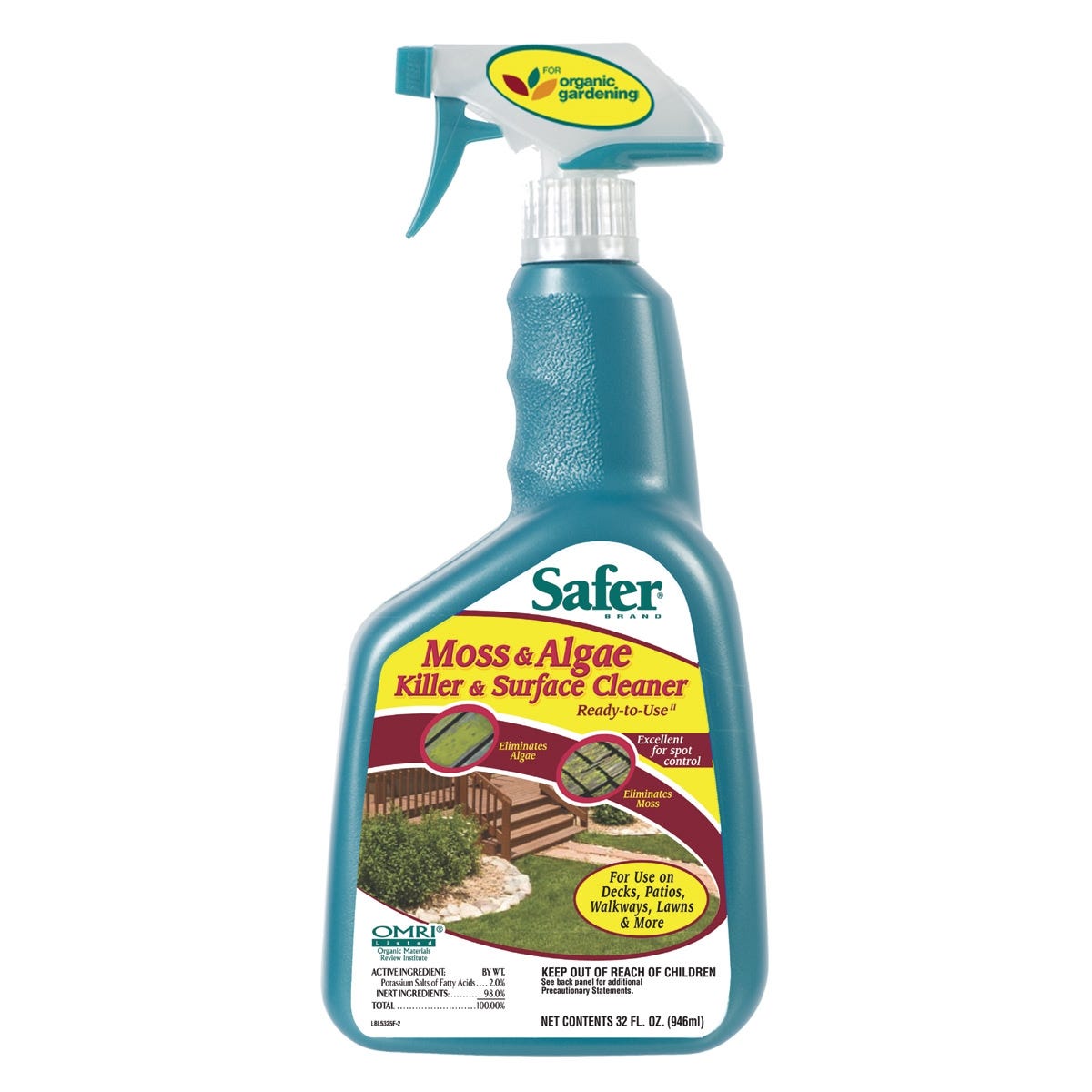 Moss & Algae Remover (Spray Bottle) from Sporty's Tool Shop