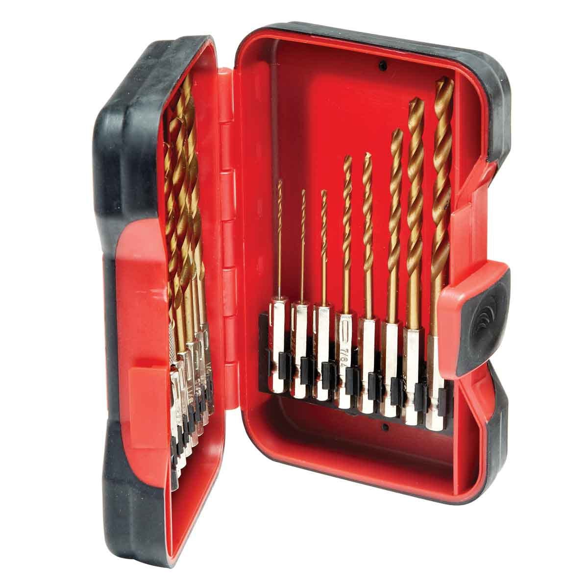 16 Pc. Quick Change Drill Bit Kit from Sporty's Tool Shop