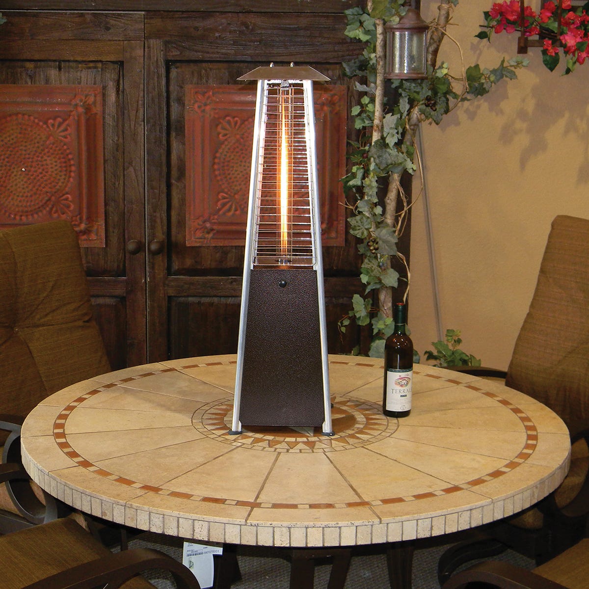 Bronze Bistro Heater Small Outdoor Leisure From Sportys Show All