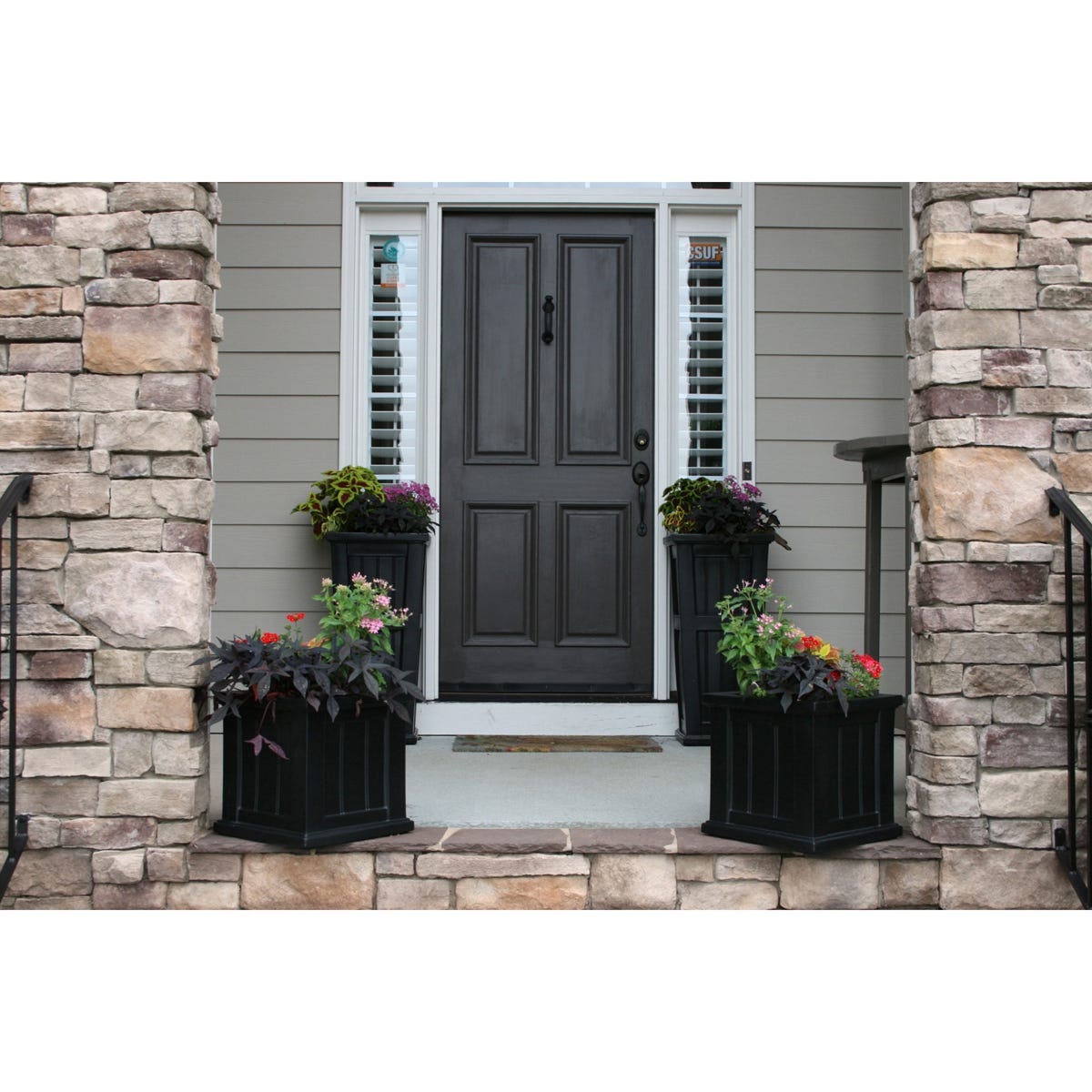 Square Cape Cod Self Watering Patio Planter 14 X 14