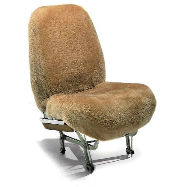 Sheepskin Seat Covers from Sporty's Pilot Shop
