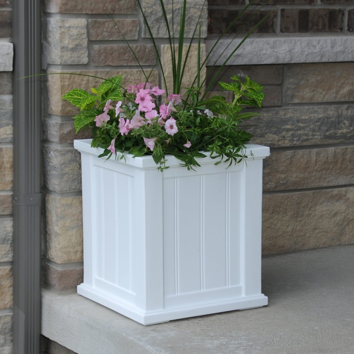 Square Cape Cod Self Watering Patio Planter 16 X 16