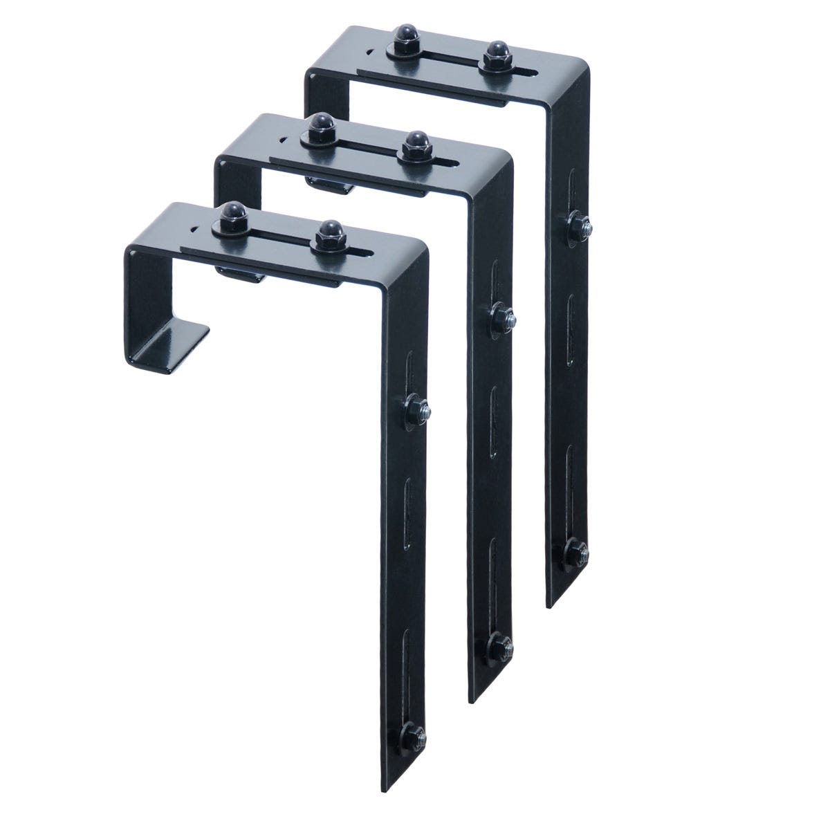 Adjustable Deck Rail Brackets (Set of 3) from Sportys Preferred Living