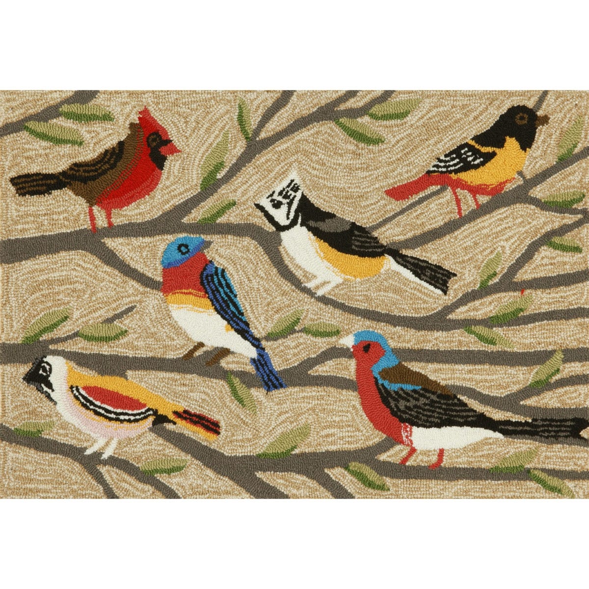 Lifestyle Indoor / Outdoor Runner Rug Birds from Sportys Preferred
