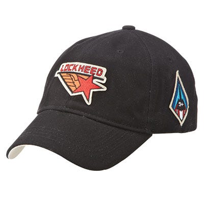 Lockheed SR-71 Skunk Works Cap - from Sporty's Wright Bros Collection