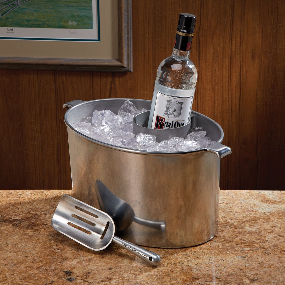 Bottle Ice Bucket from Sportys Preferred Living