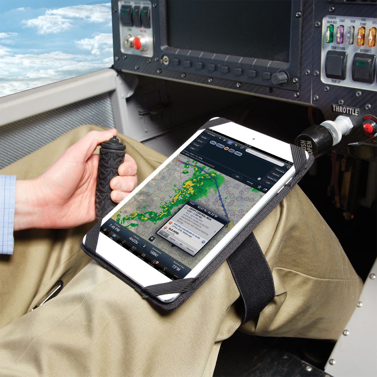 Ipad Rotating Kneeboard From Sporty S Pilot Shop