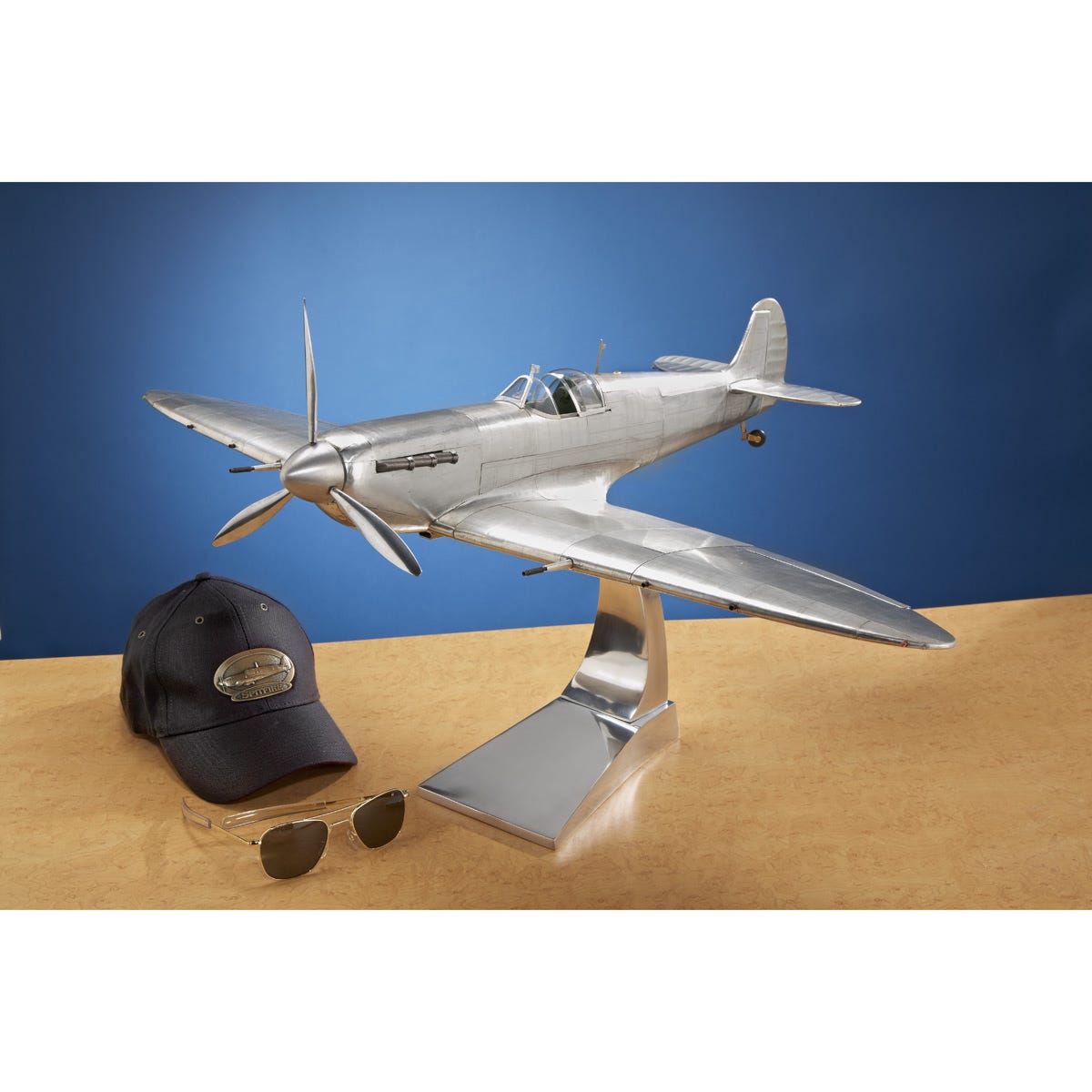 aluminum airplane model
