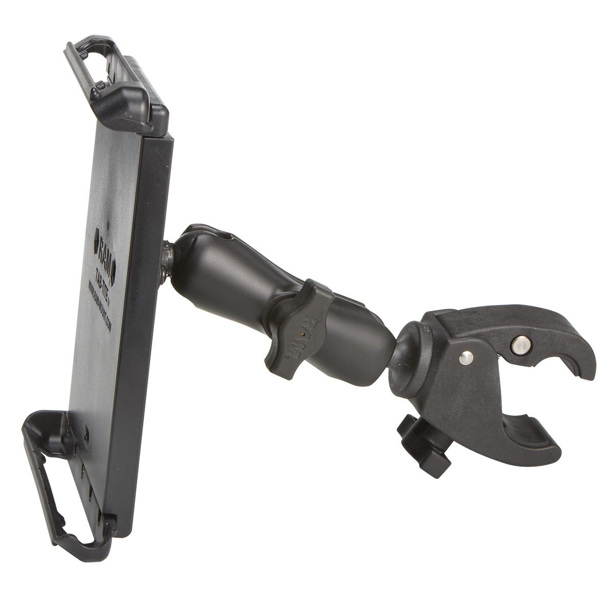 RAM Claw Yoke Mount Kit with Spring Loaded 7" Tablet Cradle from