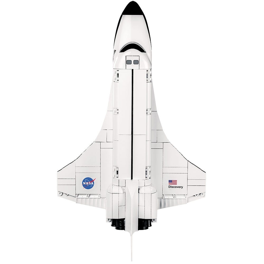 Space Shuttle Discovery Block Model from Sporty's Wright Bros Collection