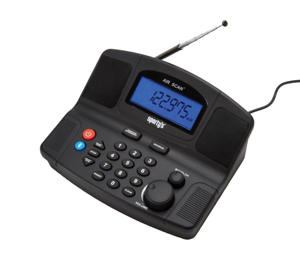 Sporty's Air Scan Aviation Radio / Scanner from Sporty's Pilot Shop