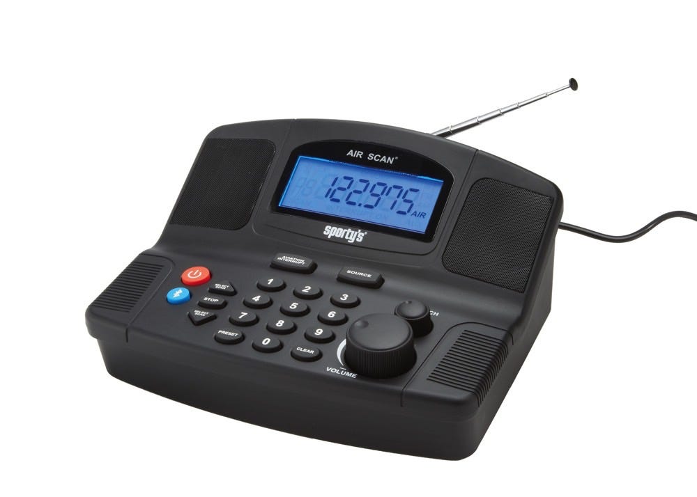 Sporty's Air Scan Aviation Radio / Scanner from Sporty's Pilot Shop