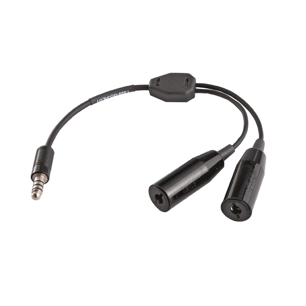 Dual Helicopter Headset Adapter Aviation Headsets from Sporty's