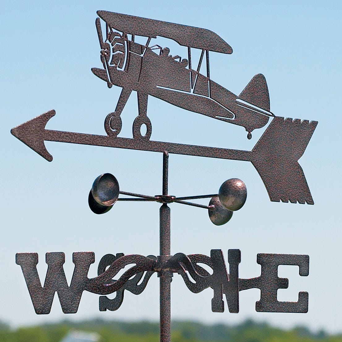 Garden Airplane Weathervanes Weather Vanes, Windsocks Other