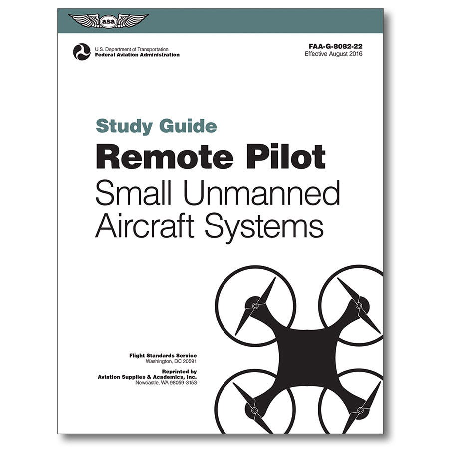 Remote Pilot Small Unmanned Aircraft Systems Study Guide from Sporty