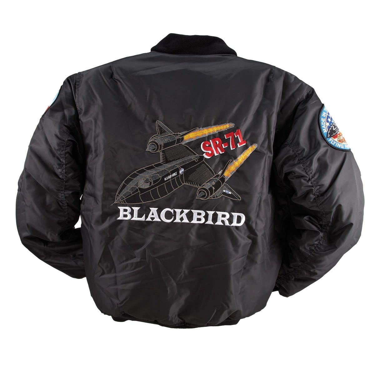 Embroidered SR71 Flight Jacket from Sporty's Wright Bros Collection