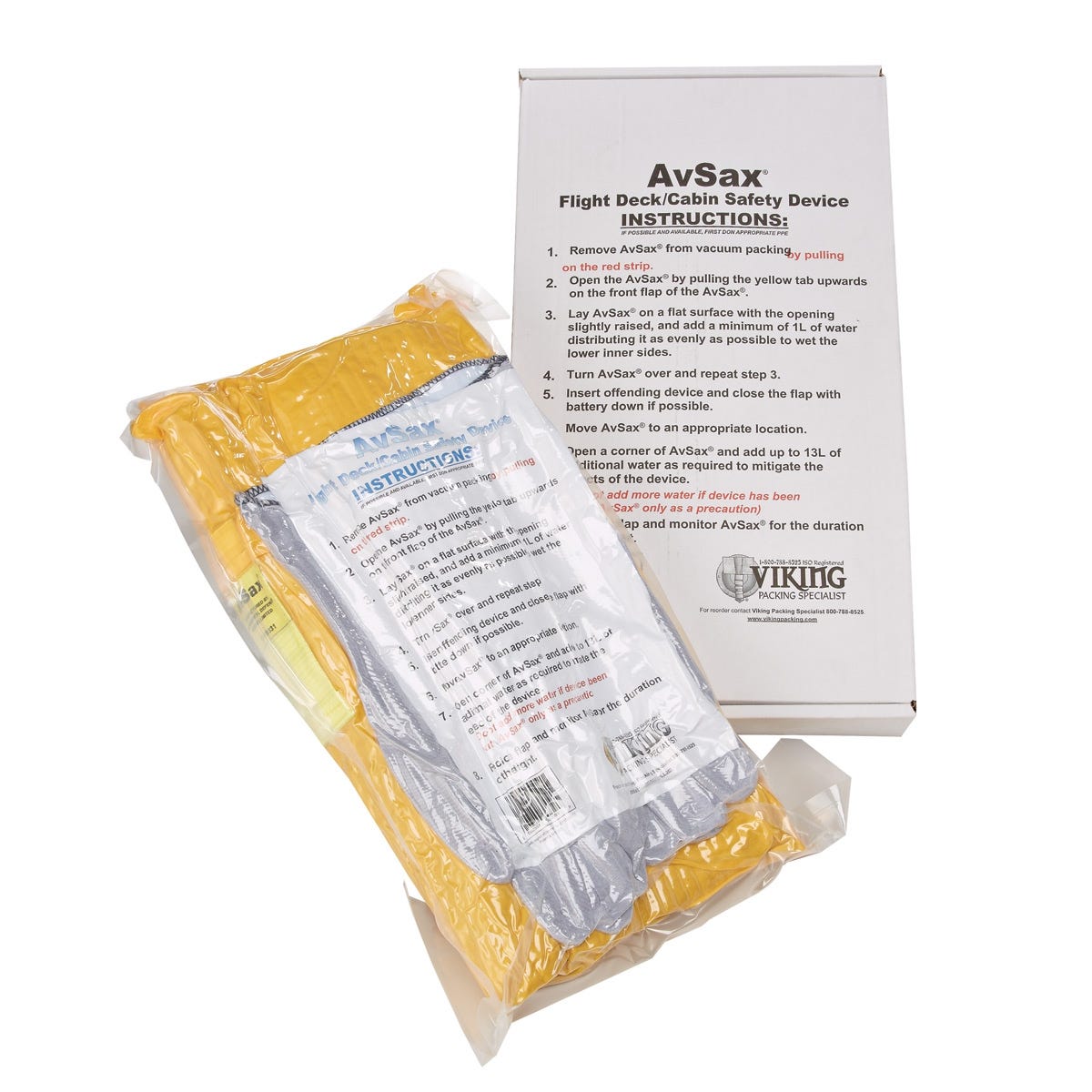 AvSax PED Fire Containment Bag from Sporty's Pilot Shop