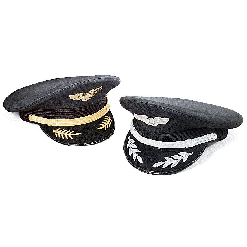 airline pilot hat