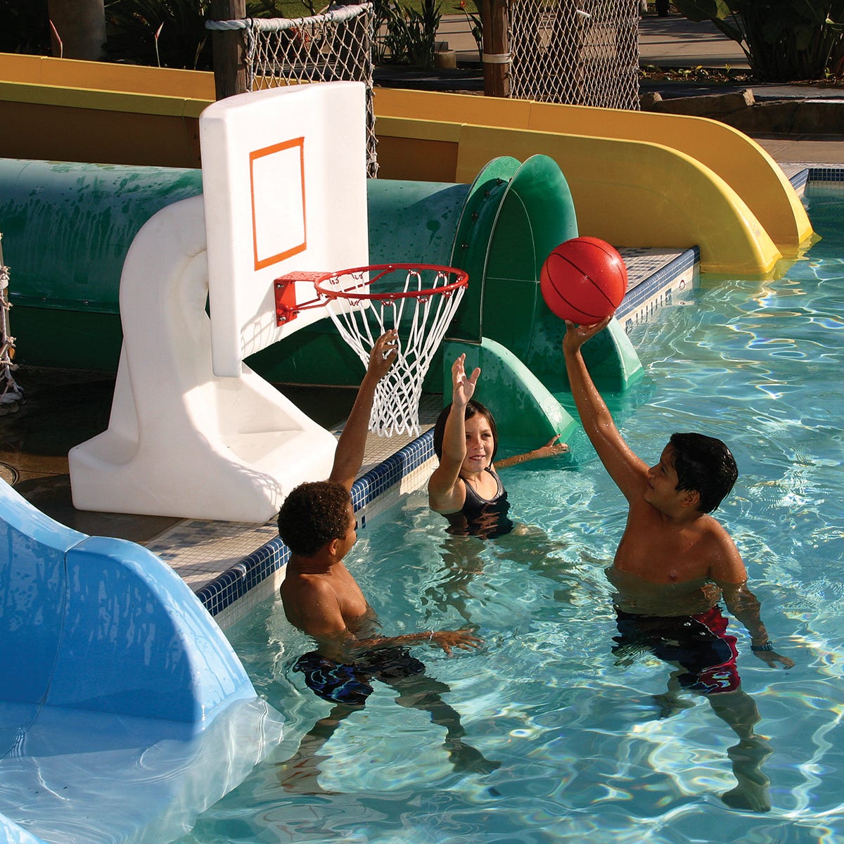 Pool Shot Water Basketball Pool Recreation Pool and Games from