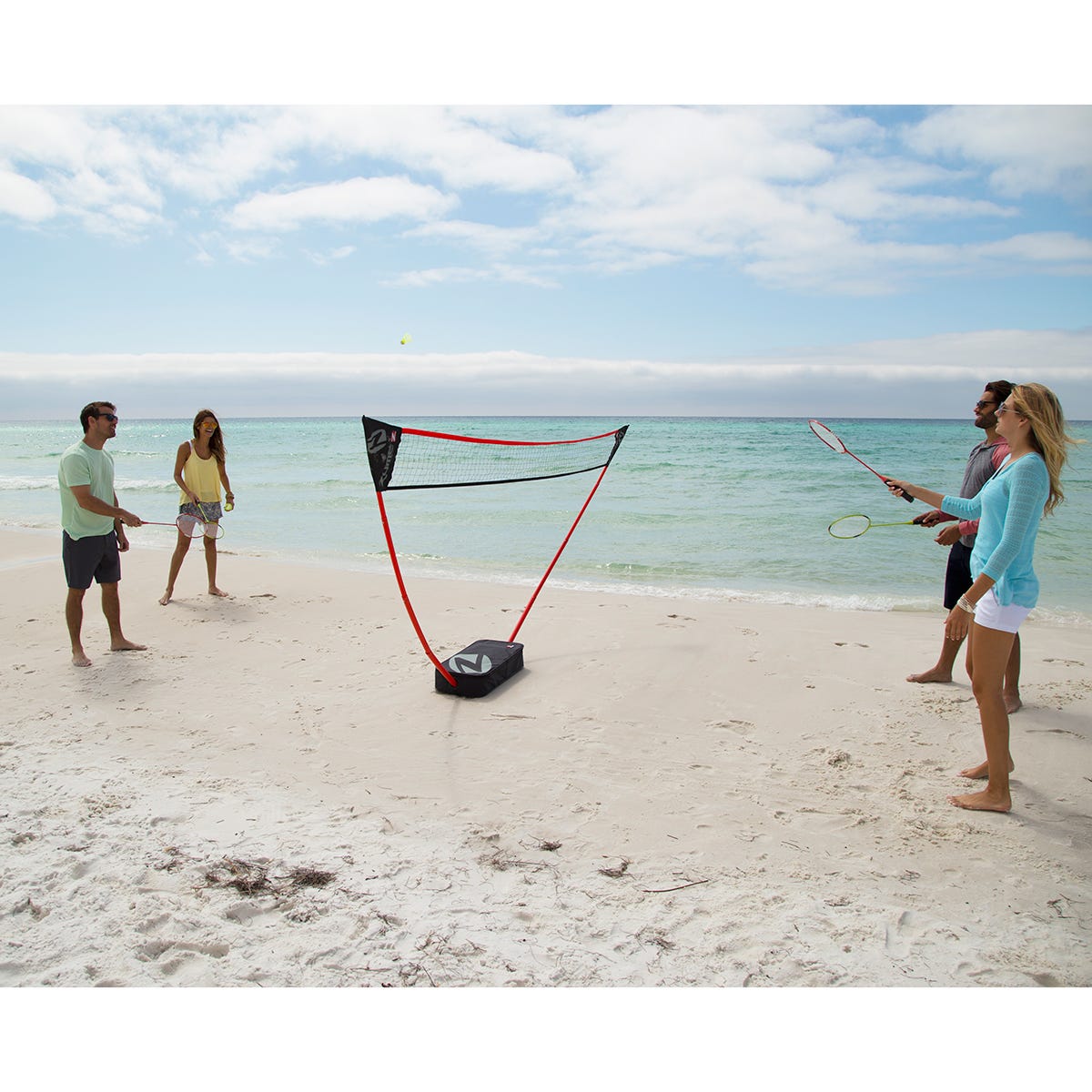 Freestanding Badminton Set from Sportys Preferred Living