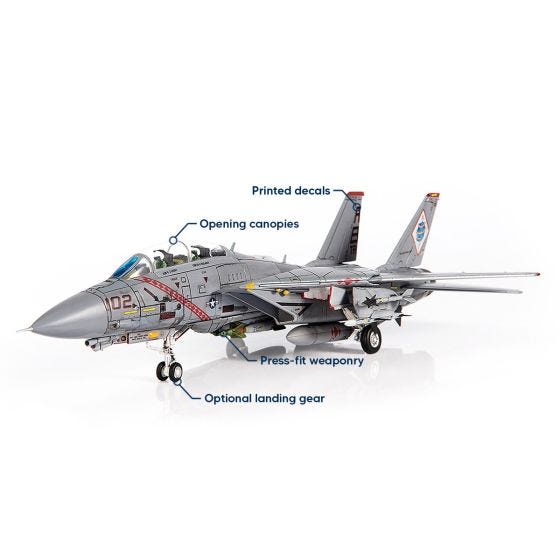 F-14B Tomcat Enduring Freedom Die-Cast Model