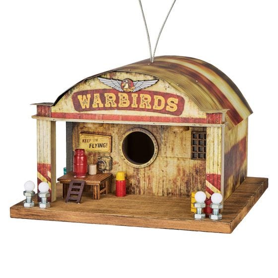Warbirds Hangar Birdhouse