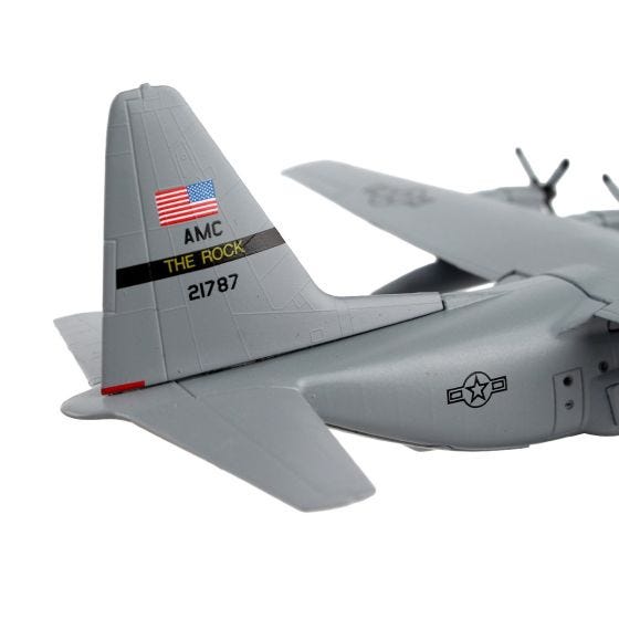 趣味・スポーツ・実用 Hercules: The C130 in Action C-130 Hercules Die-Cast Model
